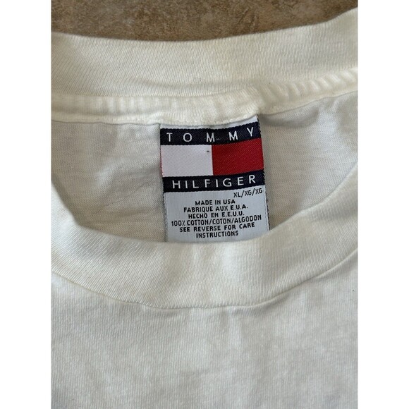 Vintage Tommy Hilfiger Tommy Cologne Promo T Shirt American Fragrance XL USA - Picture 3 of 6